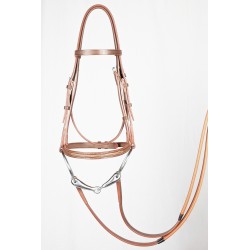 [:fr]Bride de course cousue[:en]Stitched Racing Bridle[:]