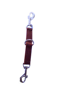 Accouple de longe en cuir pour cheval - Sellerie Cassou