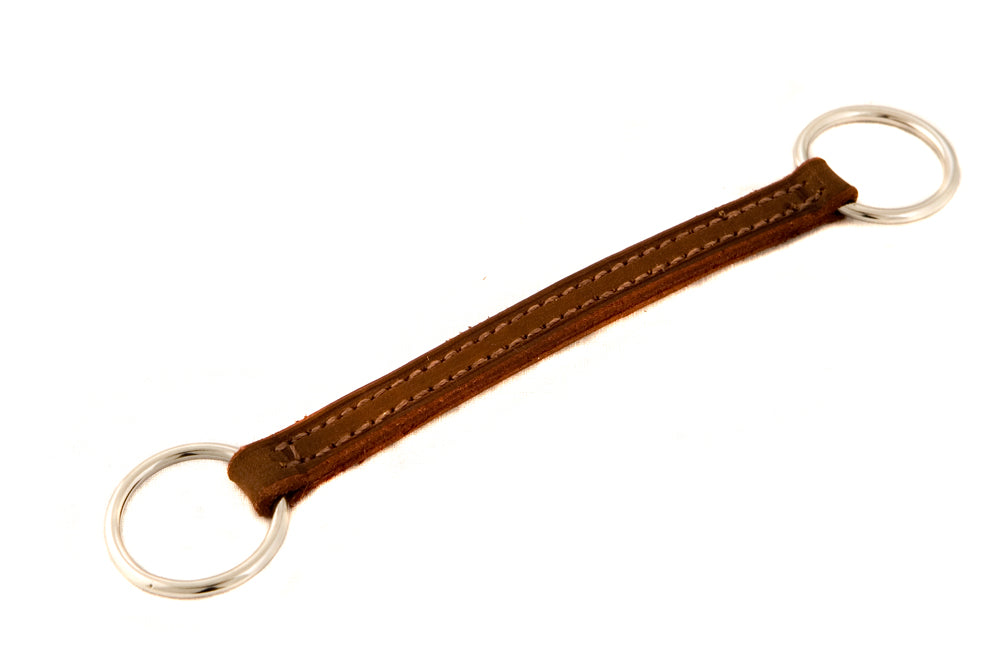 Alliance de rênes en cuir marron pour cheval - Sellerie Cassou