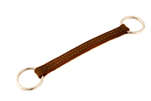 Alliance de rênes en cuir marron pour cheval - Sellerie Cassou