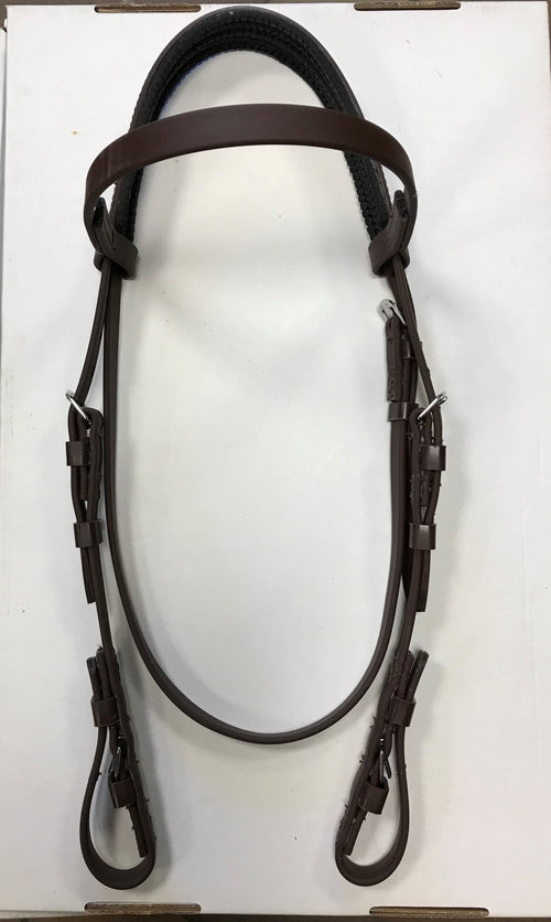 BioThane bridle for racing or training
