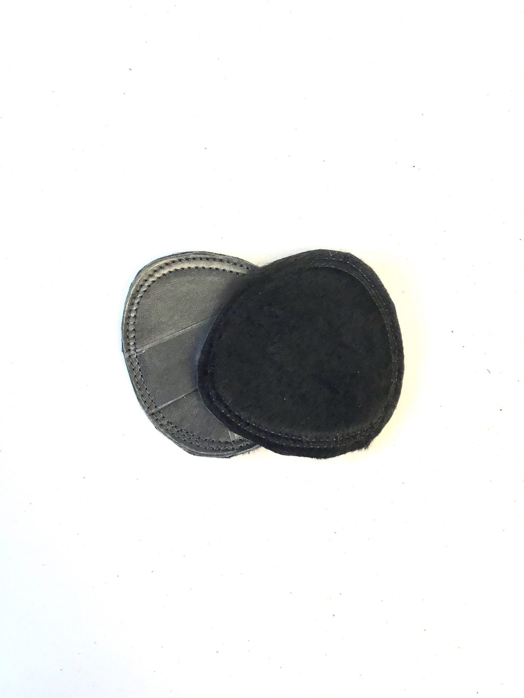 Caches-oreilles en mouton naturel pour casque de jockey