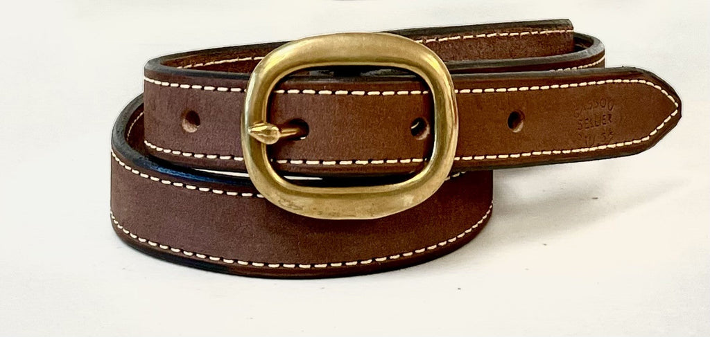Ceinture Licol en cuir avec boucle de licol