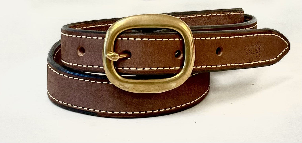 Ceinture Licol en cuir avec boucle de licol