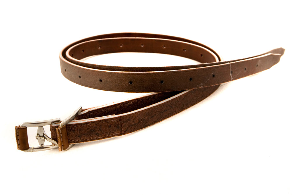 Leather training stirrup leathers