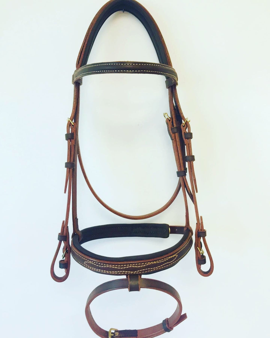 Filet cuir d'équitation avec rênes caoutchouc – Sellerie Cassou