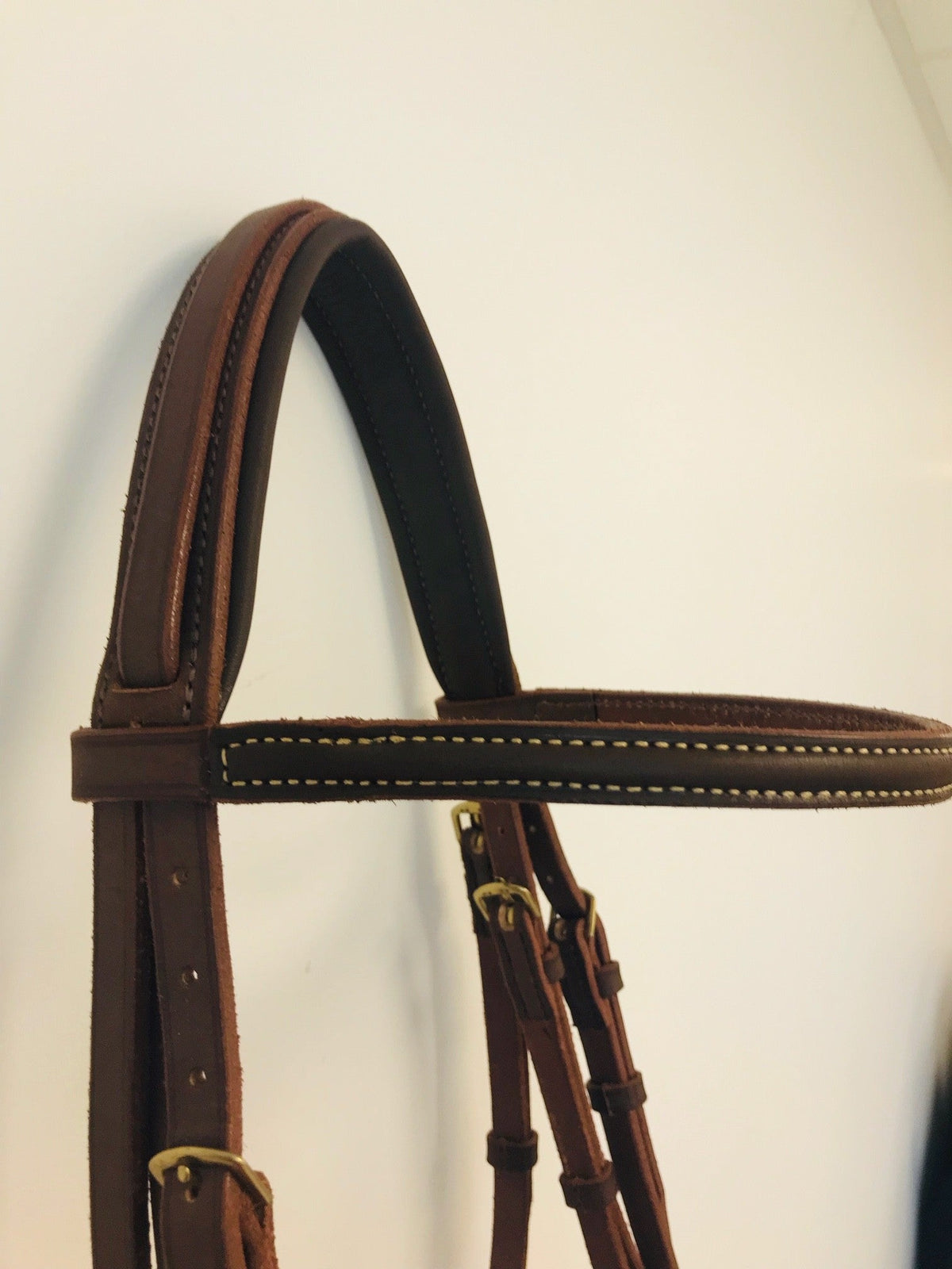Filet cuir d'équitation avec rênes caoutchouc – Sellerie Cassou