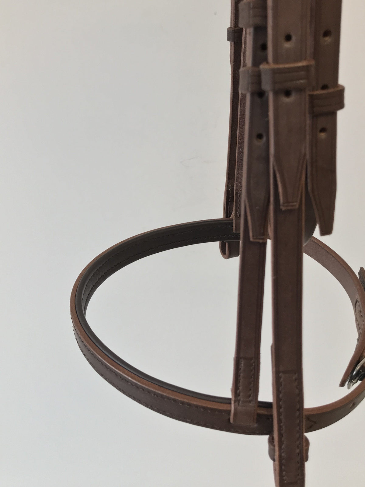 Filet cuir d'équitation avec rênes caoutchouc – Sellerie Cassou