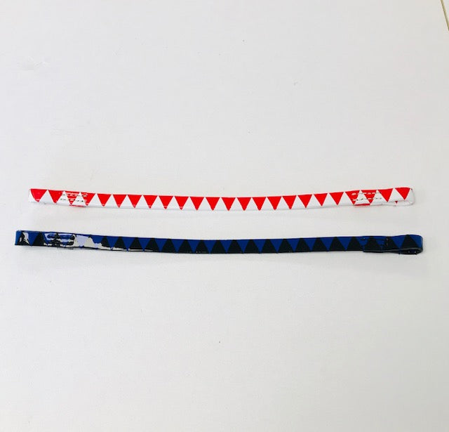 Coloured synthetic browband