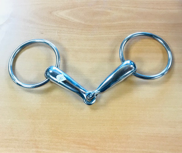 Mors 2 anneaux Chantilly en inox
