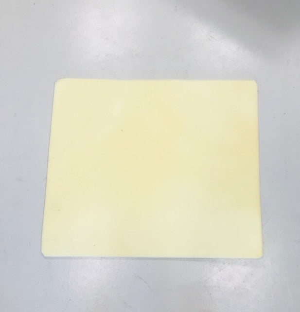 Mousse jaune antidérapante pour selle de cheval