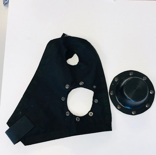 Œillères de course fermées en tissu avec attaches velcro - Sellerie Cassou