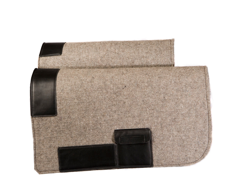 Pads en feutre petit modèle pour la course - Sellerie Cassou
