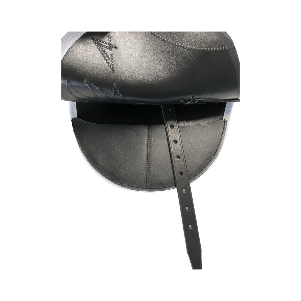 Plaque de plombs pour selle de course, vue 2