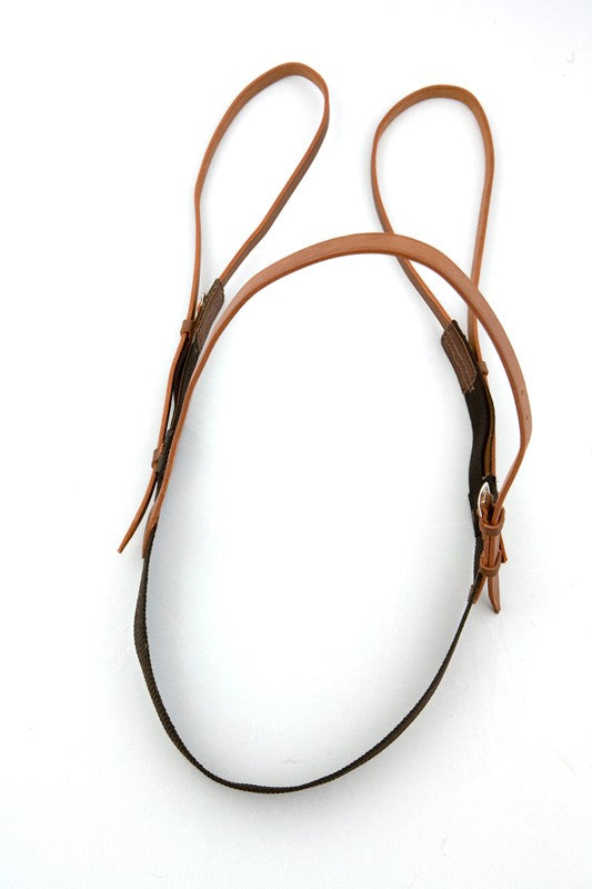 Breastplate en nylon avec attaches en cuir pour cheval de course – Sellerie Cassou