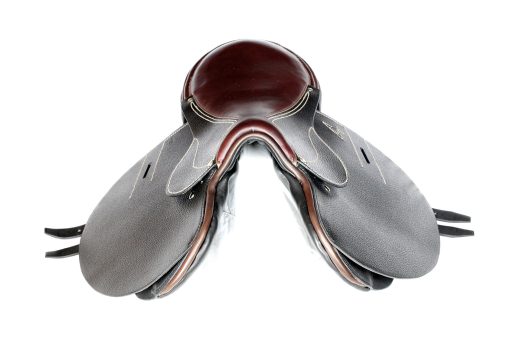 Selle Canter 2 en cuir pour l'entraînement du cheval – Sellerie Cassou