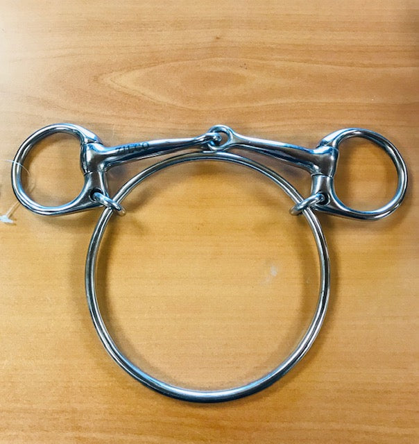 Mors Ring Américains en inox pour cheval de course – Sellerie Cassou