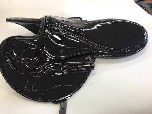 Selle de course plat modèle Europe en cuir pour jockey – Sellerie Cassou