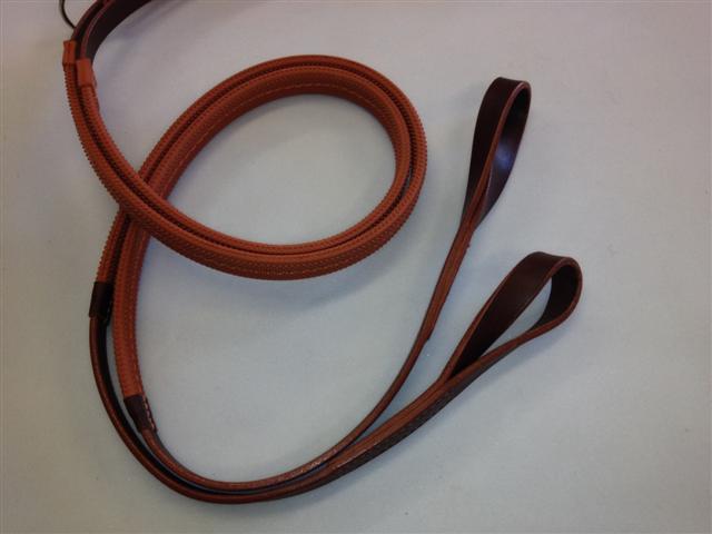 Rênes course modèle LOOP en cuir