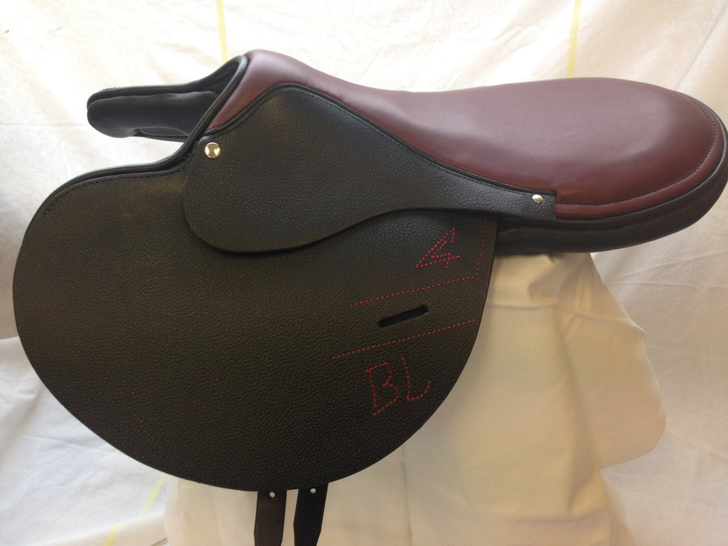 Selle Canter 2 en cuir pour l'entraînement du cheval – Sellerie Cassou