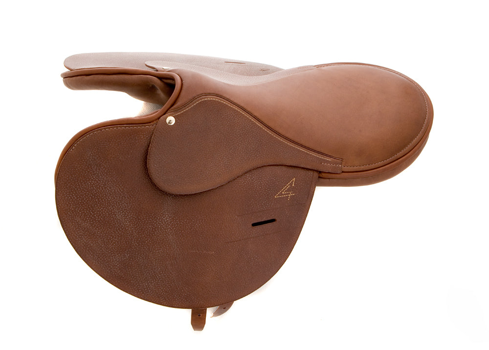 Selle Canter 2 en cuir pour l'entraînement du cheval – Sellerie Cassou