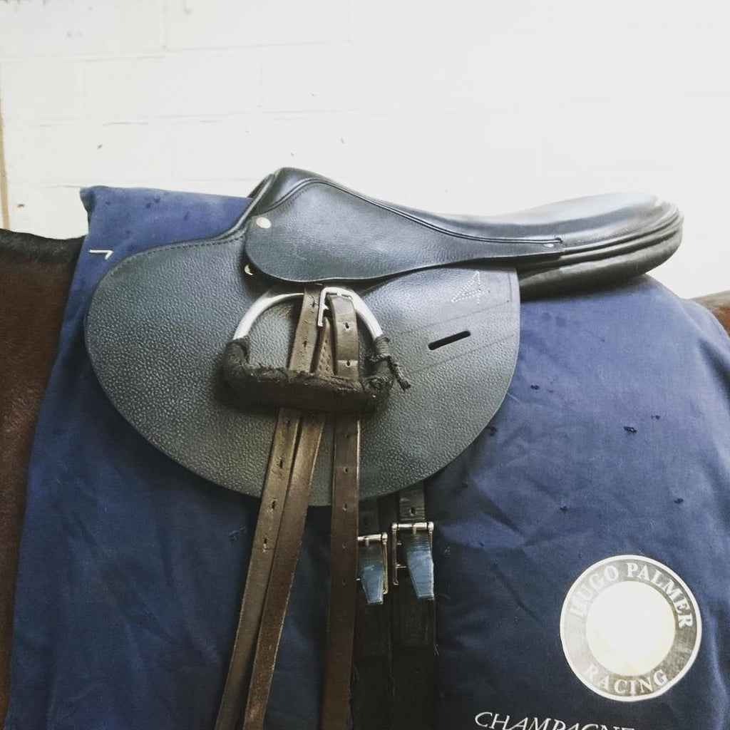 Selle Canter 2 en cuir pour l'entraînement du cheval – Sellerie Cassou