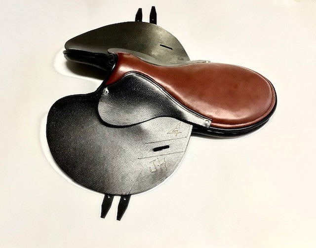 Selle Canter 2 en cuir pour l'entraînement du cheval – Sellerie Cassou