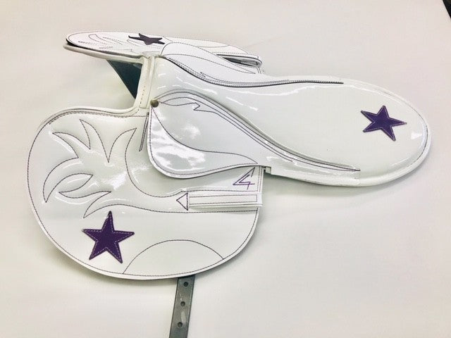 Selle de course plat modèle Europe en cuir pour jockey – Sellerie Cassou