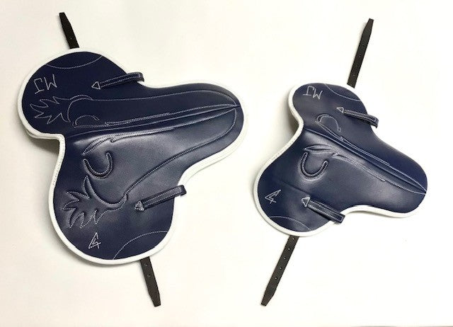 Selle de course plat légère en cuir, arçon carbone, de 200 g à 1 kg - Sellerie Cassou
