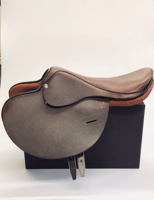 Selle entraînement classique en cuir - Sellerie Cassou