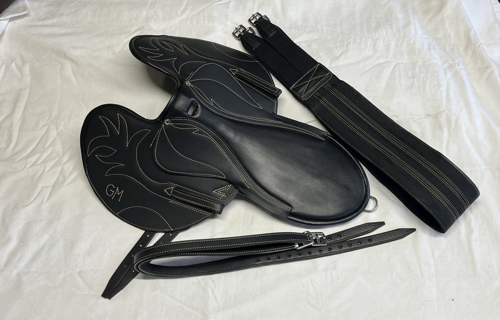 Selle Trot Monté en cuir, de 1,5 à 7 kg - Sellerie Cassou