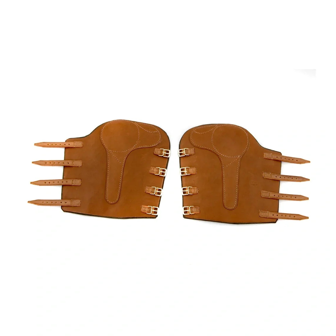 Front boots with buckle straps