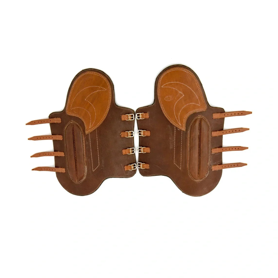 Hind boots with buckle straps
