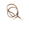 Leather racing lead with coupling