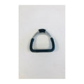 Leather-covered racing stirrups