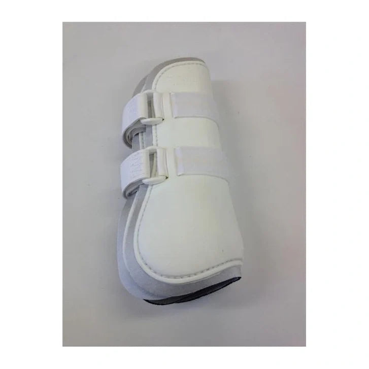 Guêtres Antérieurs Racing Tack — vue complète sur fond blanc au format carré