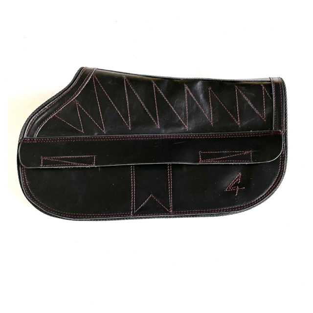 Tapis de plombs course en cuir pour selle de course – Sellerie Cassou