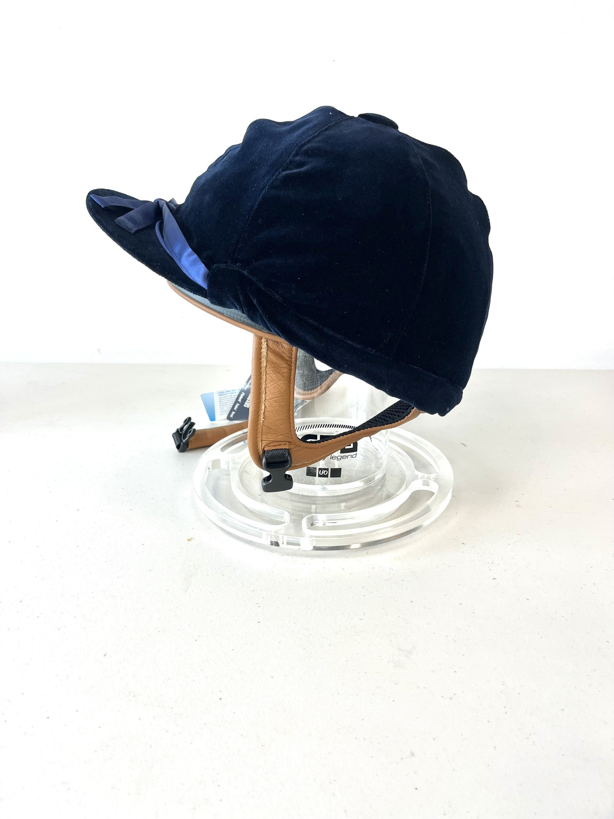 Toque en Velour pour cavalier d'entraînement