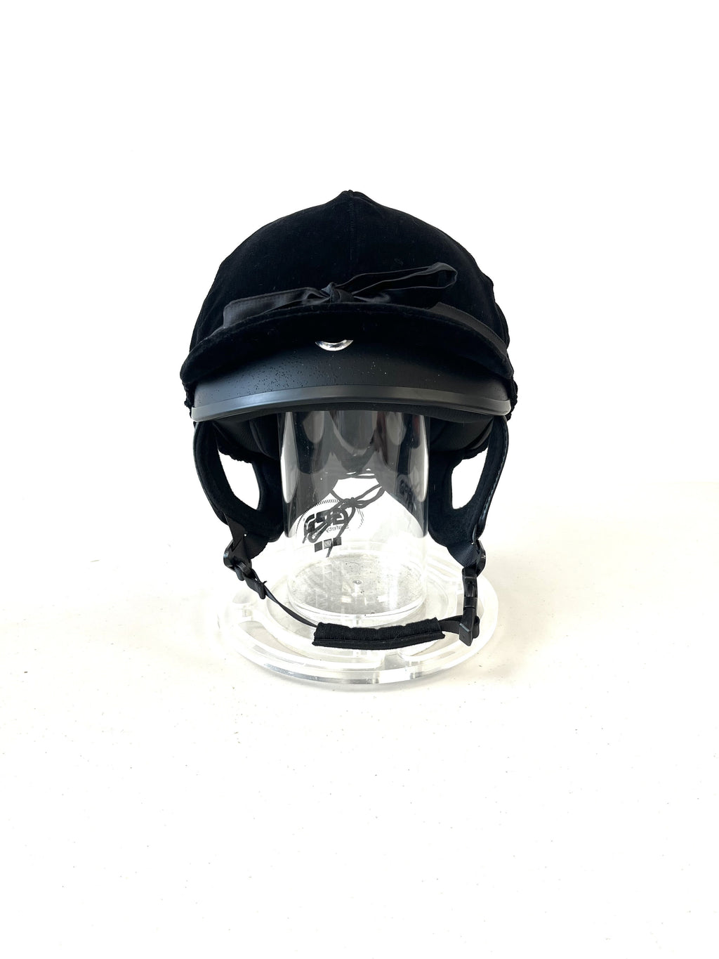 Toque en Velour pour cavalier d'entraînement